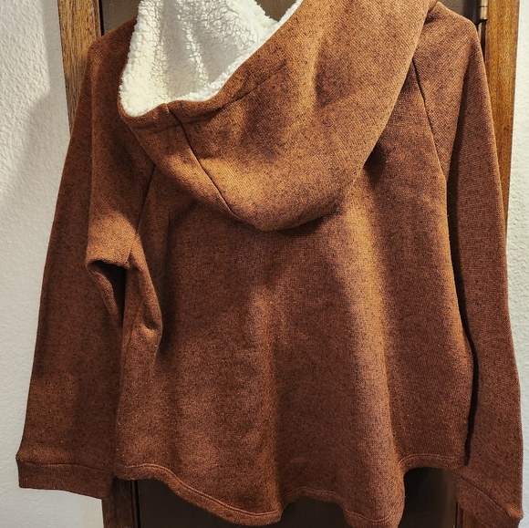 Hoodie, Derek Heart, Burnt orange, size L - Picture 2 of 4